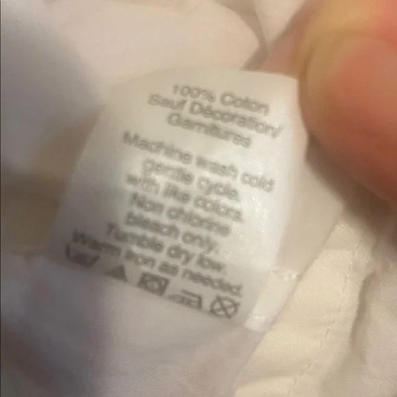 Casual elegance J Crew crisp white cotton pajamas - Picture 5 of 6